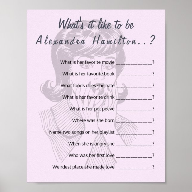 Tjuny Party-frågestund 40:e födelsedagen Poster (Framsidan)