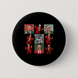 Tjuny Qr Ordförande Trump jul Dancing Dance M Knapp