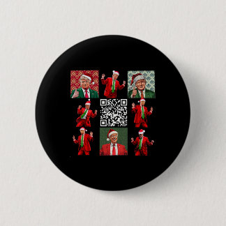 Tjuny Qr Ordförande Trump jul Dancing Dance M Knapp