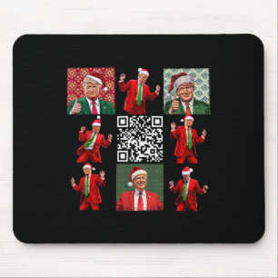 Tjuny Qr Ordförande Trump jul Dancing Dance M Musmatta