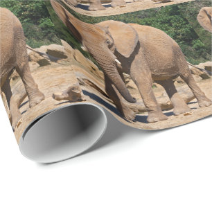 Tjur elefant presentpapper