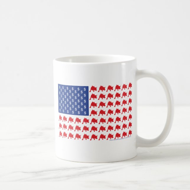 Tjur-Flagga Kaffemugg (Höger)