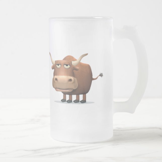Tjur Frostat Ölglas (Höger)