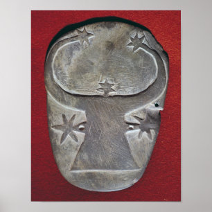 Tjur head palett poster