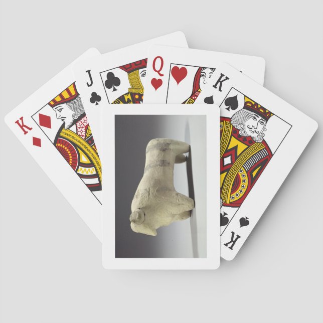 Tjur i den Ubaid stilen, c.4000-3500 BC (terracott Spel Kort (Baksidan)