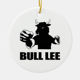 Tjur Lee Julgransprydnad Keramik