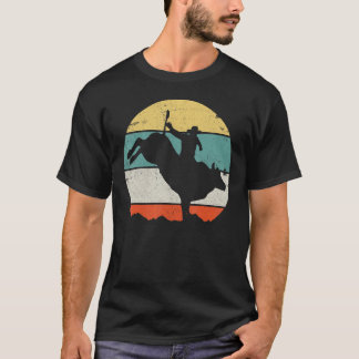 Tjur Ridning Rodeo Cowboy Western Country Retro Vi T Shirt
