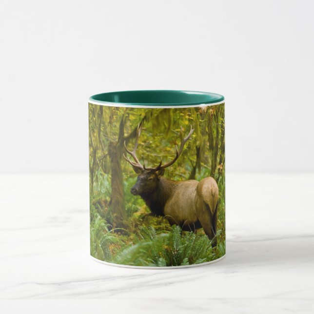 Tjur Roosevelt Elk Mugg (Center)