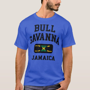 Tjur Savanna Jamaica XXL Atletisk design T Shirt