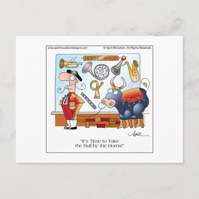 TJUR VID HORNStecknadvykortet Vykort (Framsida)