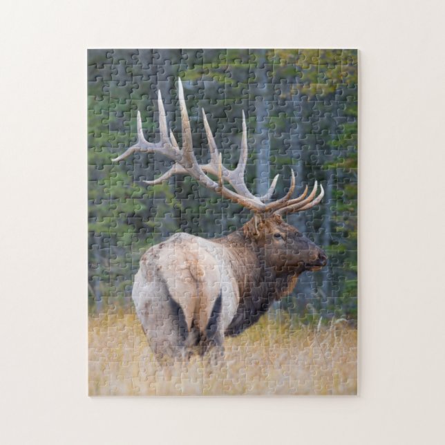 Tjur Wapiti Pussel (Vertikal)