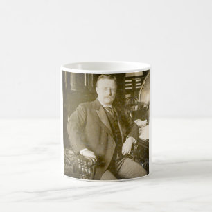 TjurälgTeddy Roosevelt vintage Kaffemugg