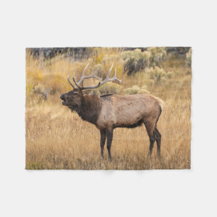 Tjurdjur Yellowstone National Park Fleecefilt