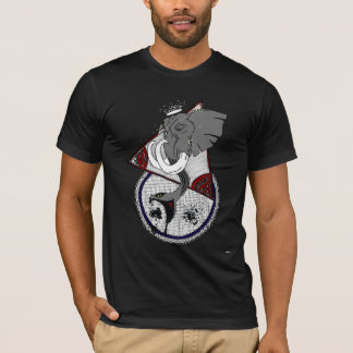 Tjurelefant med ormstammen t-shirt