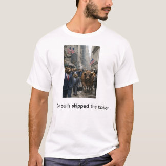 Tjuren hoppade över skräddaren t shirt