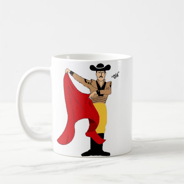 Tjurkämpe Kaffemugg (Vänster)