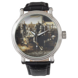 Tjurridning Rodeo Cowboy Country Western Armbandsur