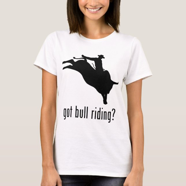 Tjurridning T Shirt (Framsida)
