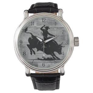 Tjurryttare Rodeo Rustik Armbandsur