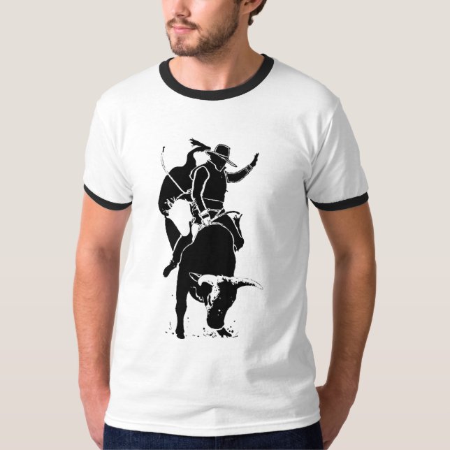 Tjurryttaret-skjorta Tee (Framsida)