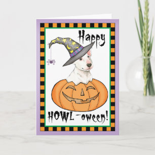 TjurTerrier Halloween Kort