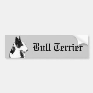 Tjurterrierbildekal Bildekal
