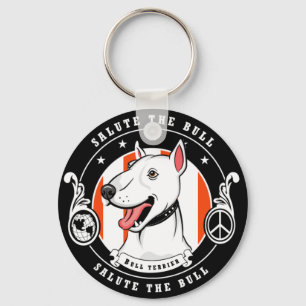 TjurTerrierkeychain Nyckelring