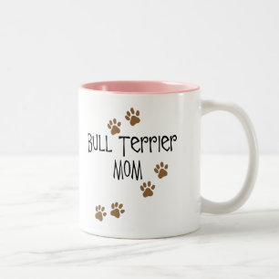 TjurTerriermamma Två-Tonad Mugg