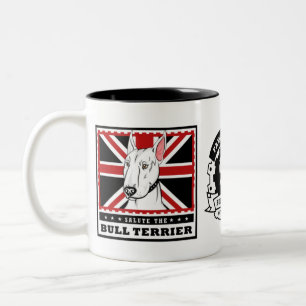 TjurTerriermugg Två-Tonad Mugg
