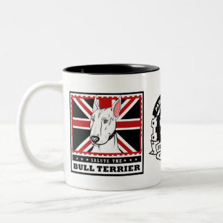 TjurTerriermugg Två-Tonad Mugg