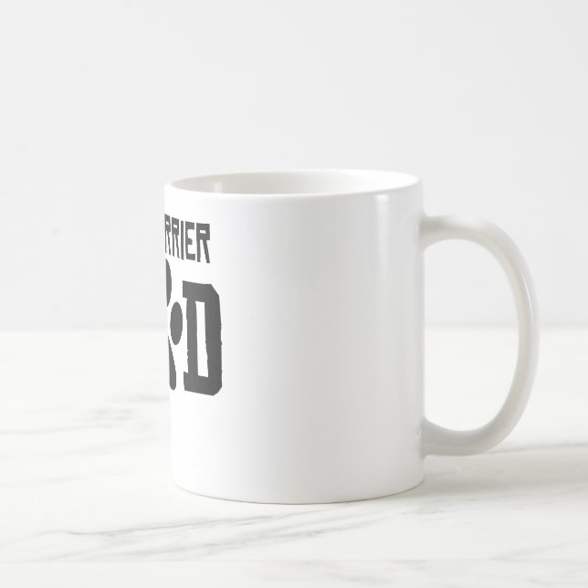 TjurTerrierpappa Kaffemugg (Höger)