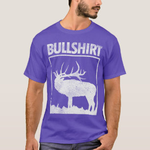 Tjurtröja Rolig Tjur Älg Hjort Buck Bågskytte Jakt T Shirt