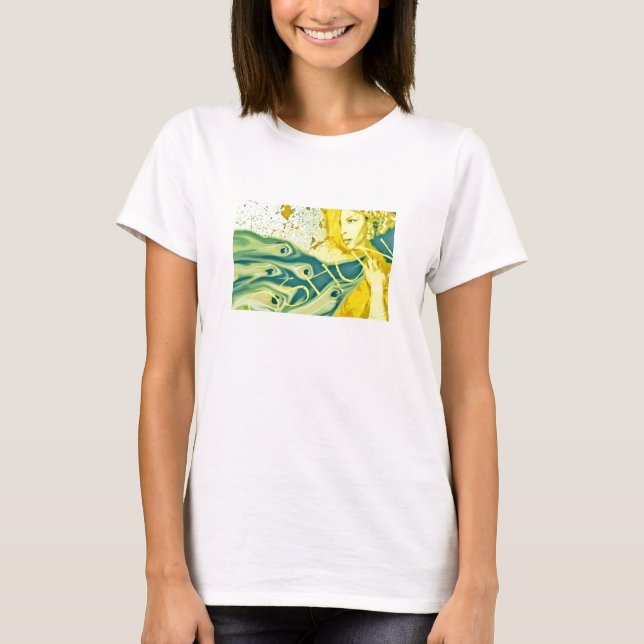 Tjusa bästa Oshun spagetti Tee (Framsida)
