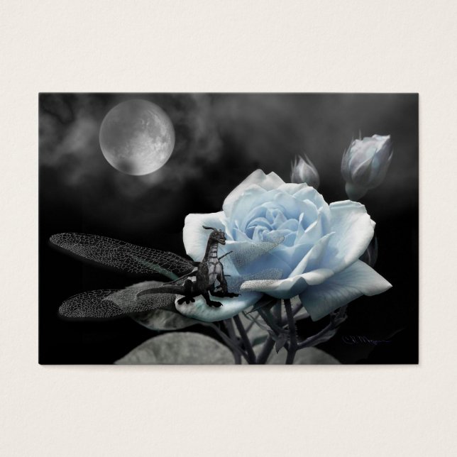 Tjusat på nätterna visitkort (Framsidan)