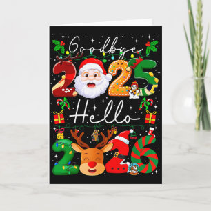 Tjusig 2025 Hej 2026 Gott nytt år Chris Kort