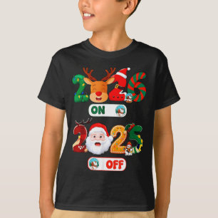 Tjusigt jul nytt år 2026 Hej då 2025 T Shirt