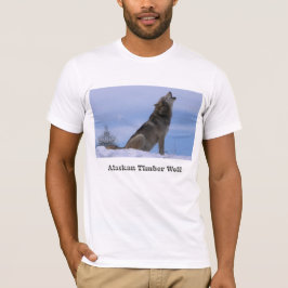 Tjuta den alaskabo timmervargen t-shirt