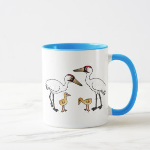 Tjuta kranfamiljen mugg