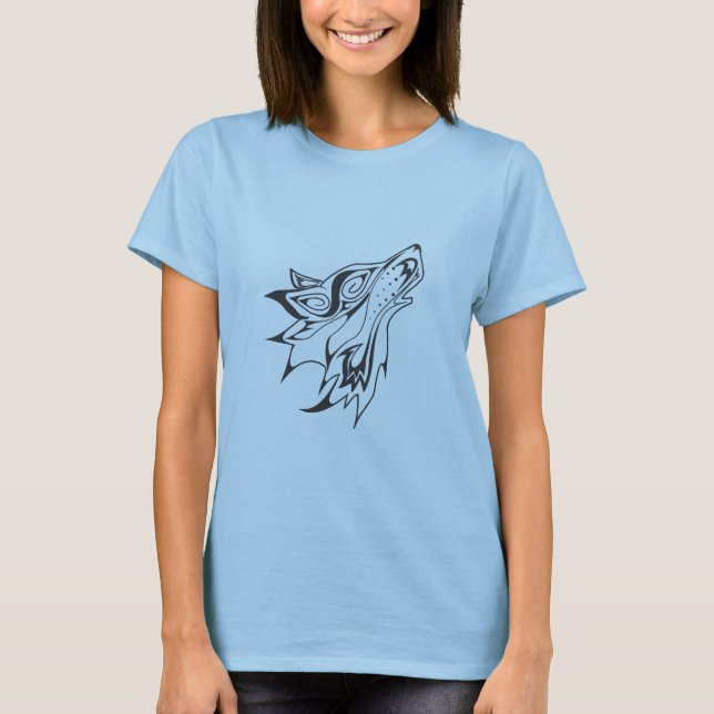 Tjuta prärievargen t-shirt (Framsida)