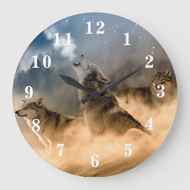 Tjuta vargen stor klocka (Framsida)