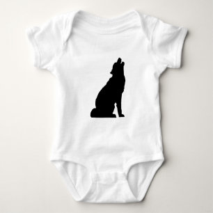 Tjuta vargsilhouetten t shirt