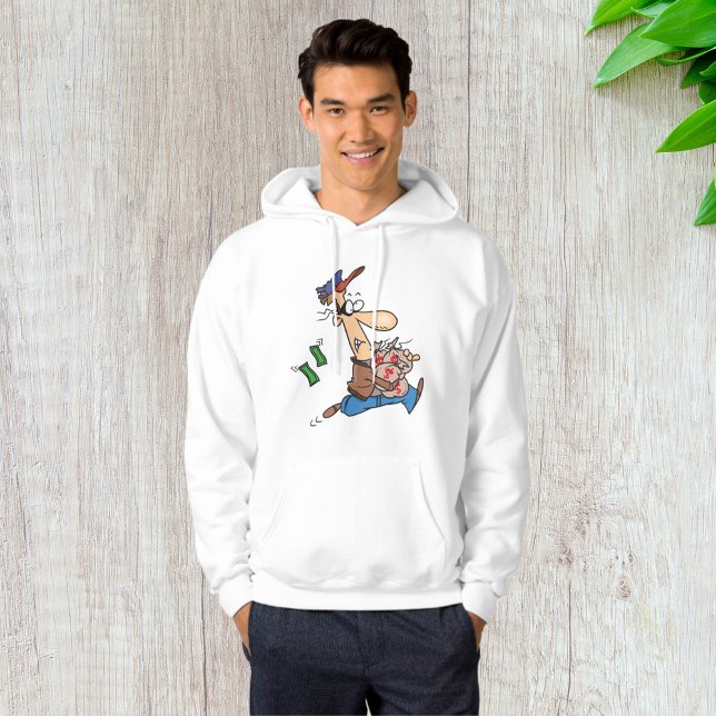 Tjuv stjäl pengar hoodie (Skapare uppladdad)