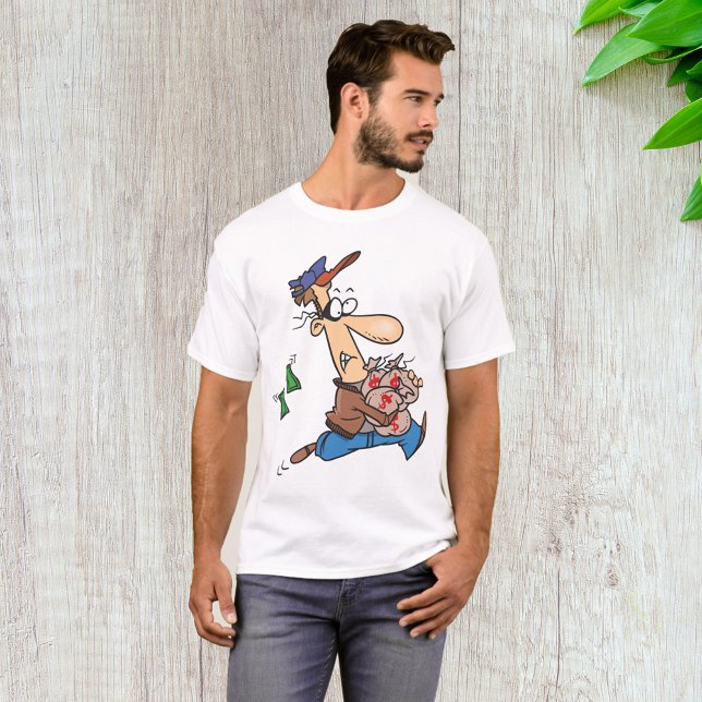 Tjuv stjäl pengar t shirt (Skapare uppladdad)