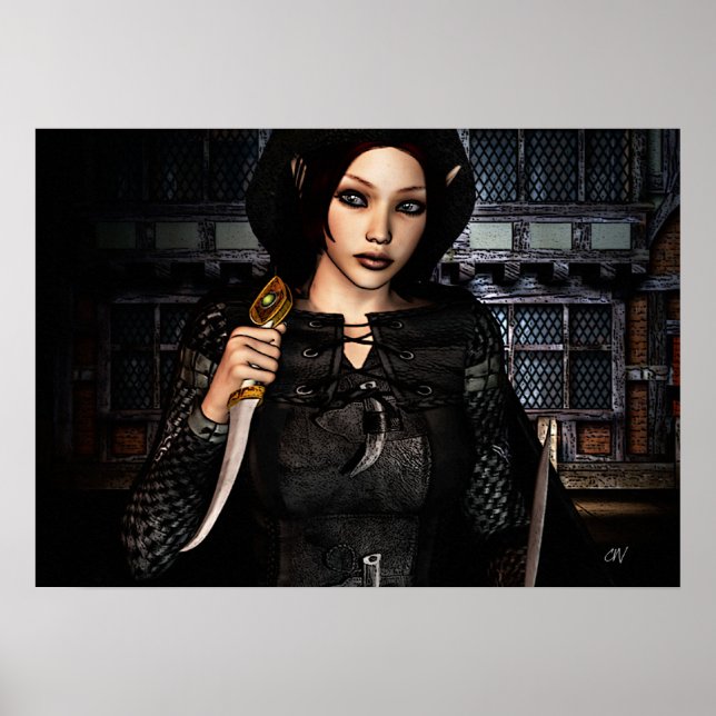 "Tjuvar ut nattetid" Poster (Framsidan)