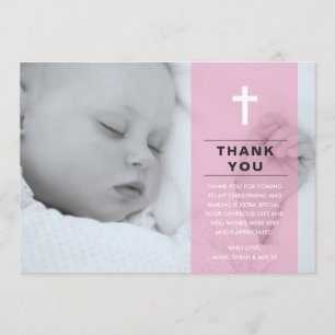 Tjuvel/baptism - tack kort