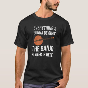 Tjuvliga Banjo Player-presenter Blågräs Älskar T Shirt