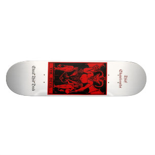 TjuvSkateboards är Fuled vid Satan. Skateboard Bräda 21,5 Cm