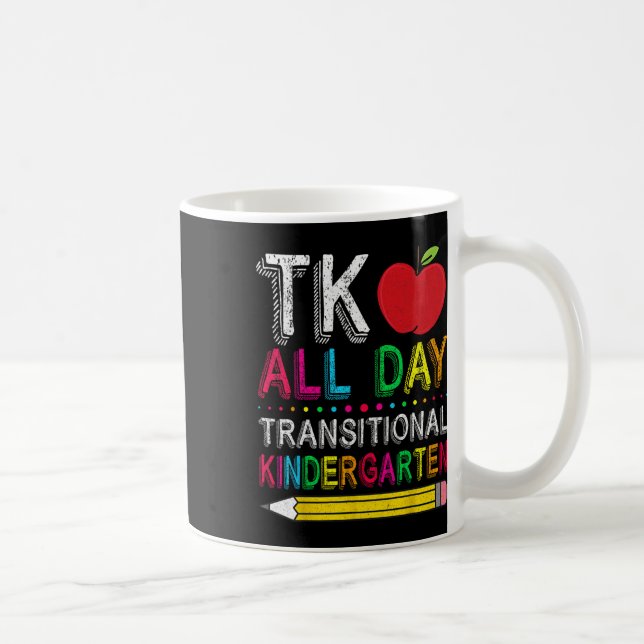 Tk All Day Transition Kindergarten Teacher Student Kaffemugg (Höger)