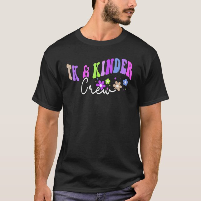 TK & Kinder Crew TK Lärare Groovy Övergångs-Ki T Shirt (Framsida)
