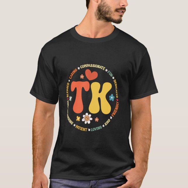 TK Lärare Squad Transitional Kindergarten tillbaka T Shirt (Framsida)
